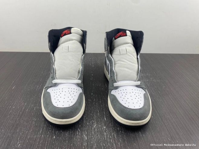 Official Maikesneakers Washed 1 Black Retro OG DZ5485-051 High Jordan 0812